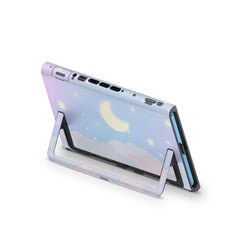 Clouds Nintendo Switch 2 Skin | Blue Pastel Starry Sky Premium 3M Vinyl FullWrap Decal - Tackydesign