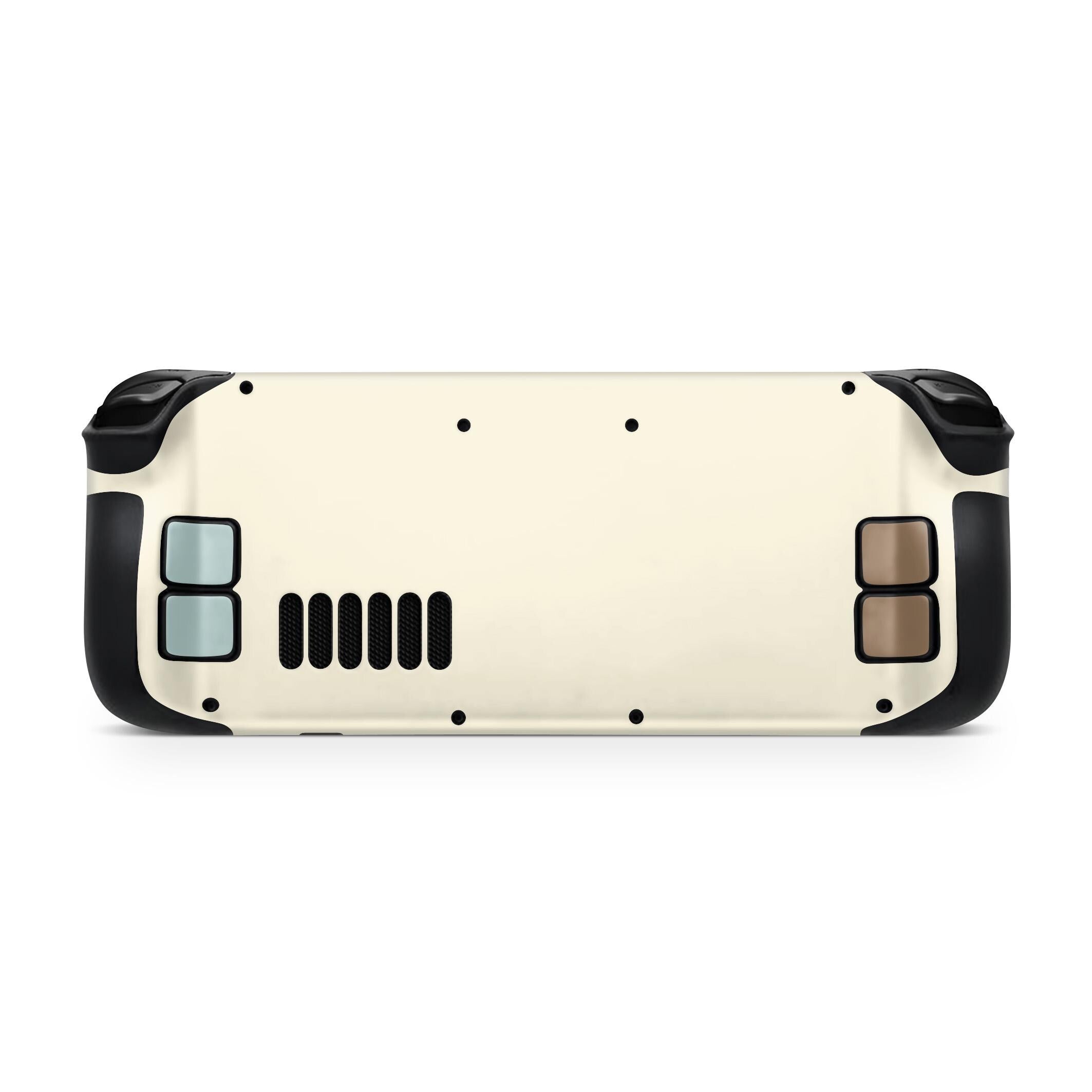 Color Blocking Steam Deck Skin Solid Color Steam Deck OLED Skin | Premium 3M Vinyl FullWrap Decal Brown & Mint - Tackydesign