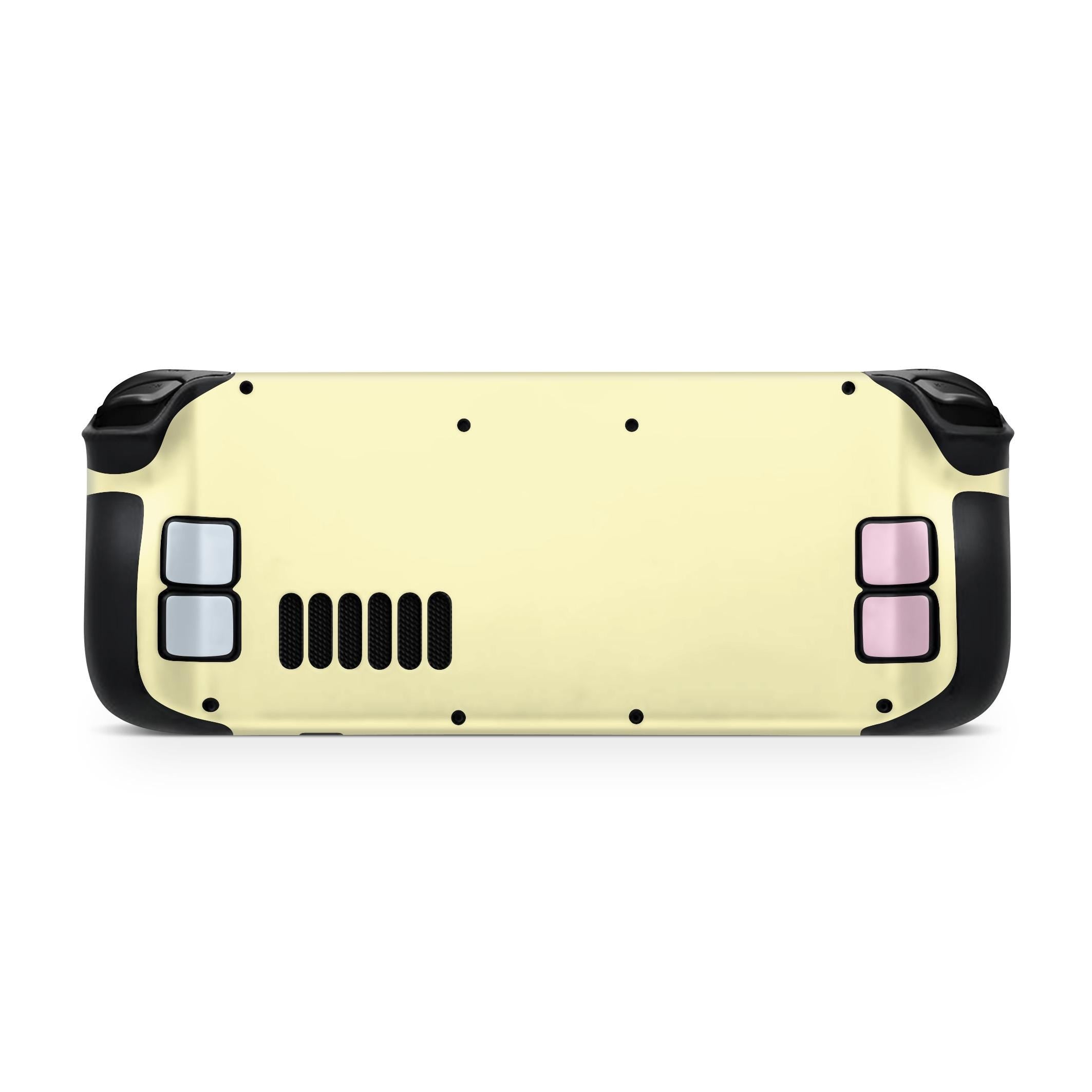 Color Blocking Steam Deck Skin Solid Color Steam Deck OLED Skin | Premium 3M Vinyl FullWrap Decal Pink & Baby Blue - Tackydesign