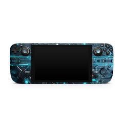 Cyber Circuit Steam Deck Skin Steam Deck OLED Skin & LCD, Kawaii ColorFul Tech, Full Wrap 3M Vinyl Cover - Tackydesign
