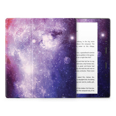 Galaxy Kindle Skin Decal, Galaxy Purple Kindle Paperwhite Skin, Kindle Oasis Skin, Kindle Sticker, Premium 3M Vinyl Full Wrap Cover - Tackydesign