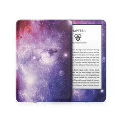 Galaxy Kindle Skin Decal, Galaxy Purple Kindle Paperwhite Skin, Kindle Oasis Skin, Kindle Sticker, Premium 3M Vinyl Full Wrap Cover - Tackydesign