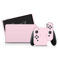 nintnedo switch pink oled only console