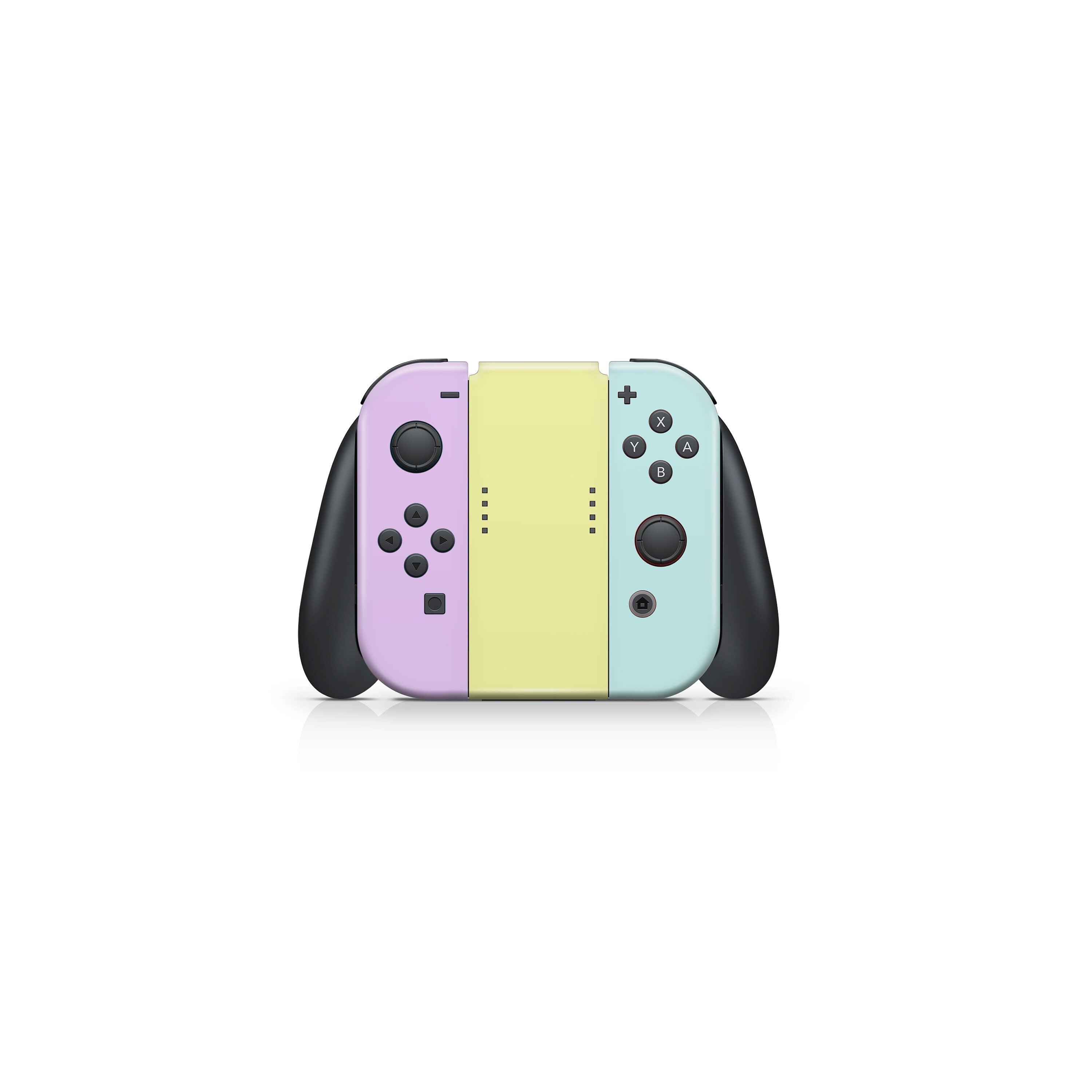 Retro Pastel Nintendo Switch skin ,Colorful switch skin Color Blocking skin Full cover 3m