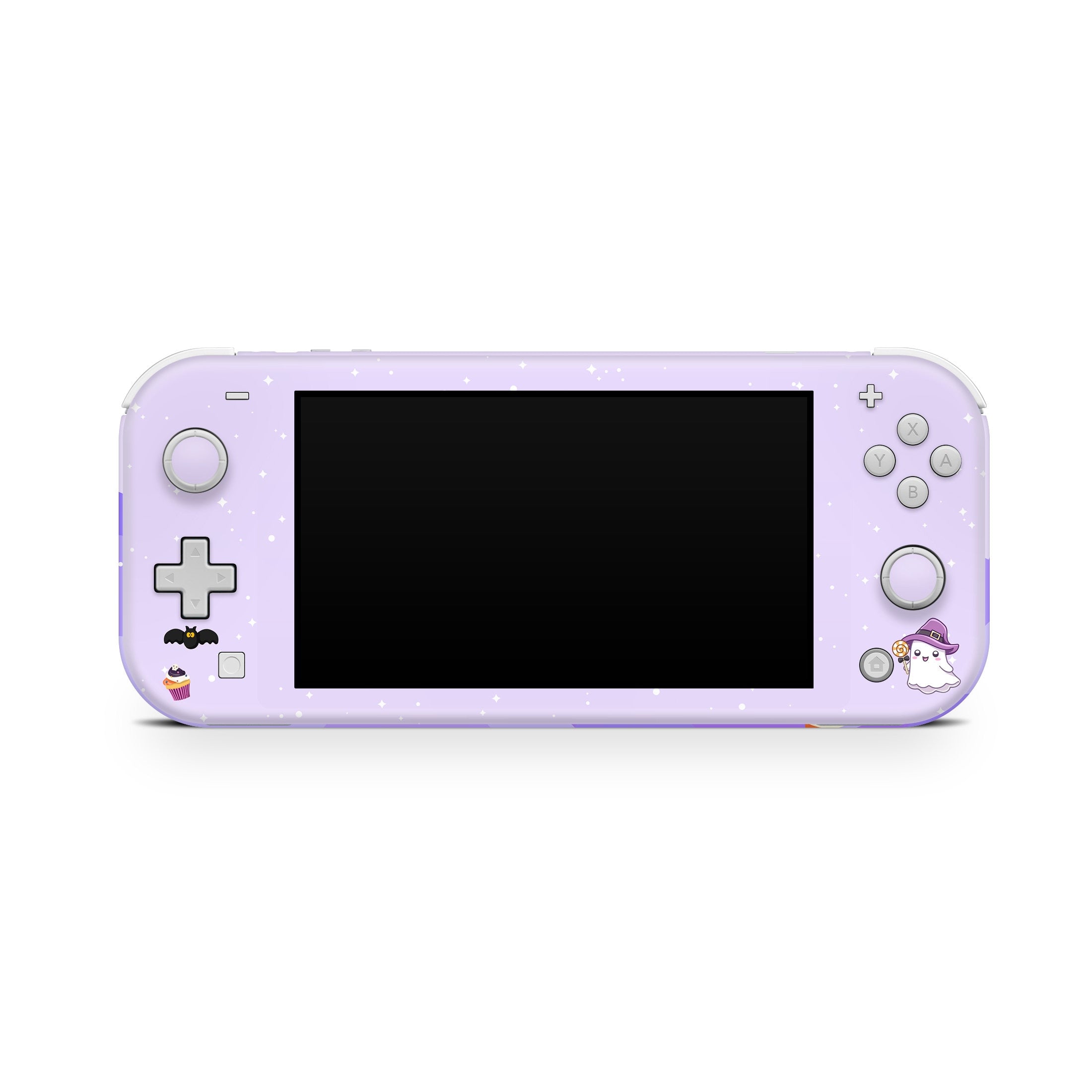 Anime Cartoon Nintendo switch Lite skin Halloween, Purple Ghost switch lite skin color Full cover 3m