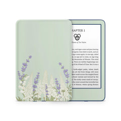 Cherry Blossom Kindle Skin Decal, Green Floral Kindle Paperwhite Skin, Kindle Oasis Skin, Kindle Sticker, Premium 3M Vinyl Wrap Cover