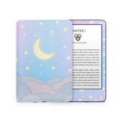 Clouds Kindle Skin Decal,  Pastel Blue Sky Kindle Paperwhite Skin, Kindle Oasis Skin, Kindle Sticker, Premium 3M Vinyl Wrap Cover