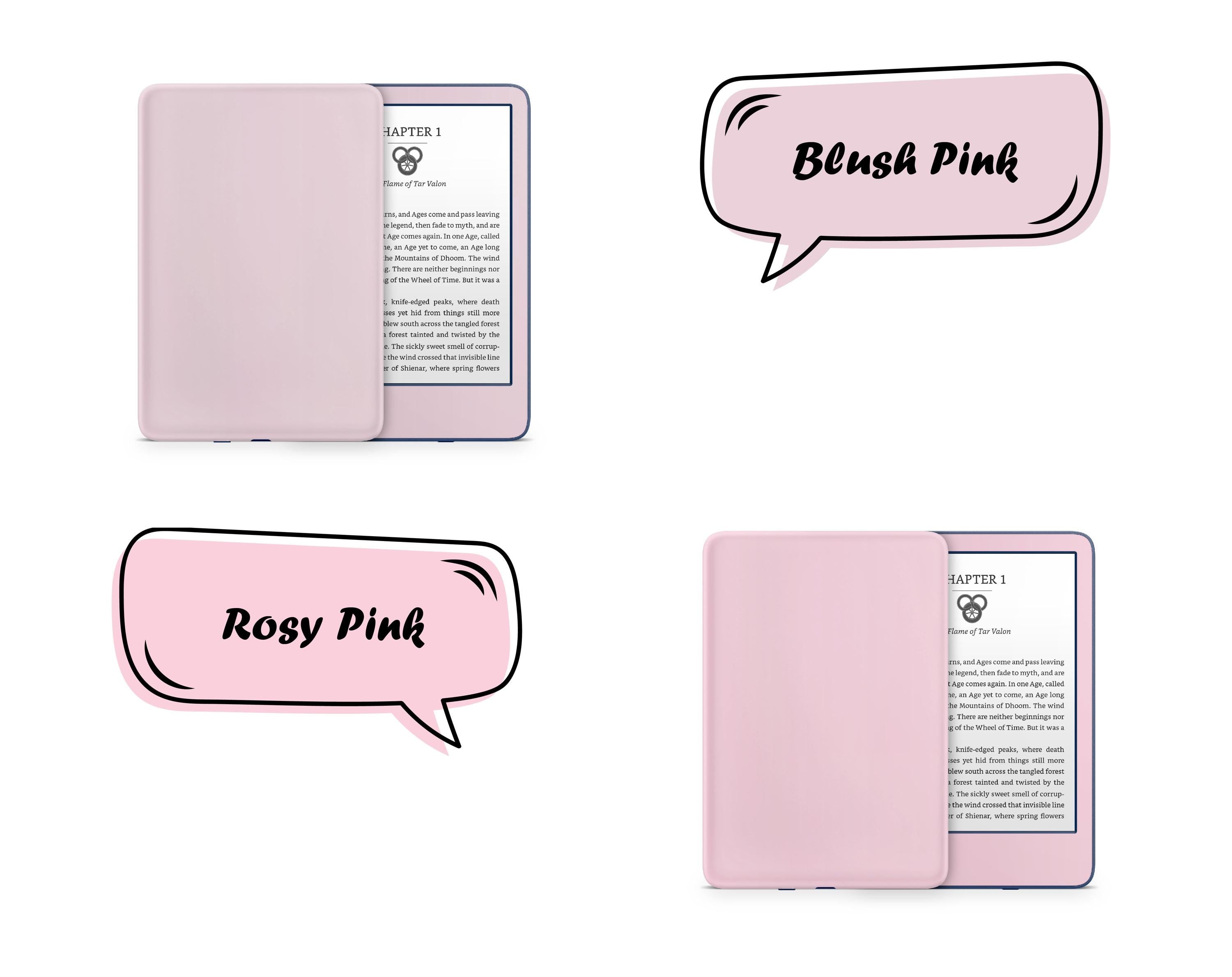 Minimalistic Solid Color Kindle Skin Decal, Color Blocking Kindle Paperwhite Skin, Kindle Oasis Skin, Kindle Sticker, Premium 3M Vinyl Wrap