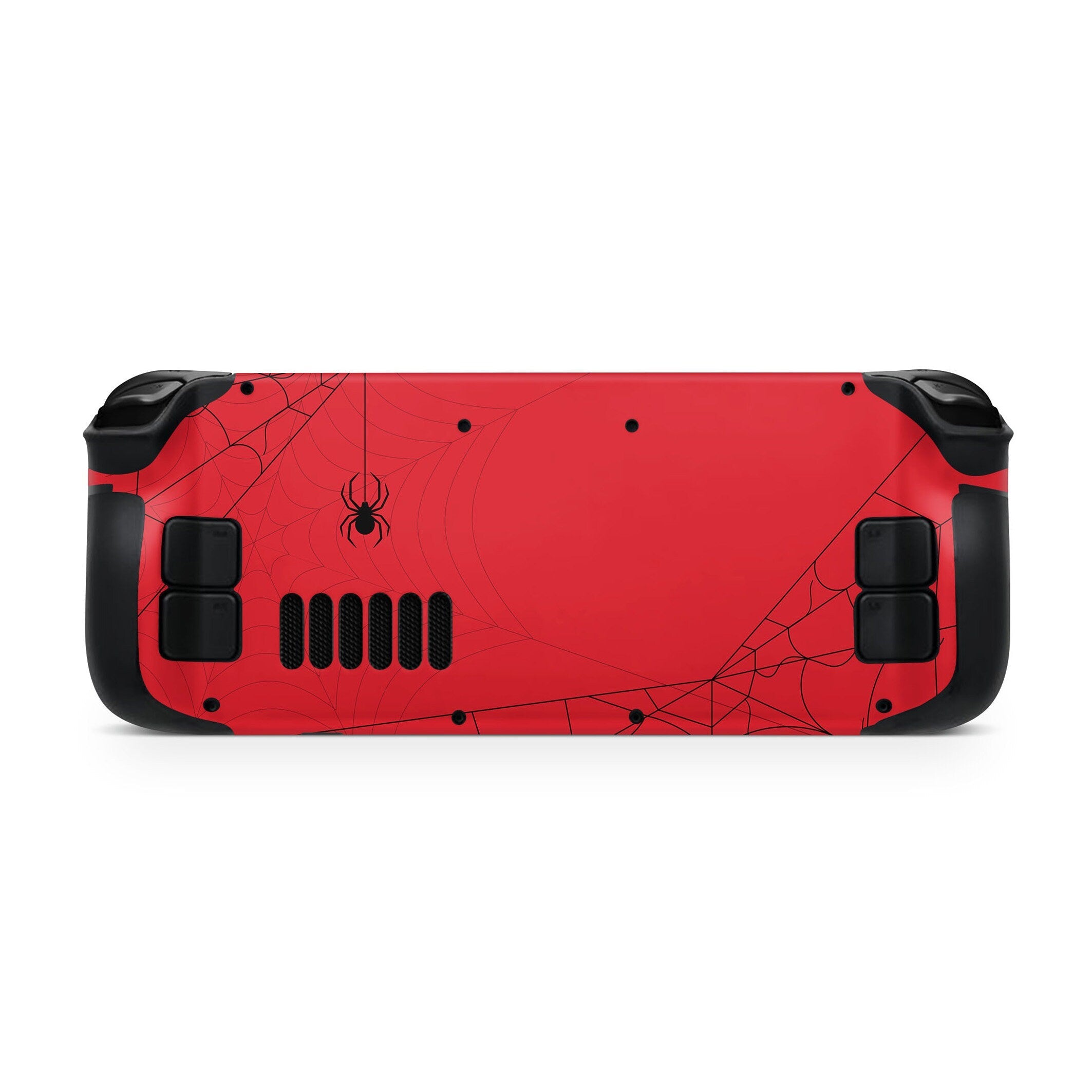 Spider Web Steam Deck skin, Kawaii Spider Skin Steam deck Red Color Cute Decal Full Wrap cover Vinyl 3m Sticker - Tackydesign