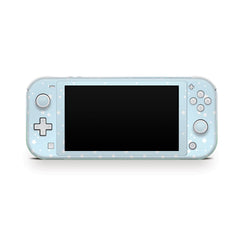 TACKY DESIGN Nintendo Switch Lite Skin Wrap | Clouds Pastel Green Starry Sky 3M Vinyl Full Cover - Tackydesign