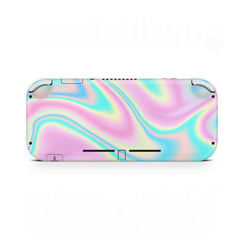 TACKY DESIGN Nintendo Switch Lite Skin Wrap | Opal Iridescent Swirl 3M Vinyl Full Cover - Tackydesign