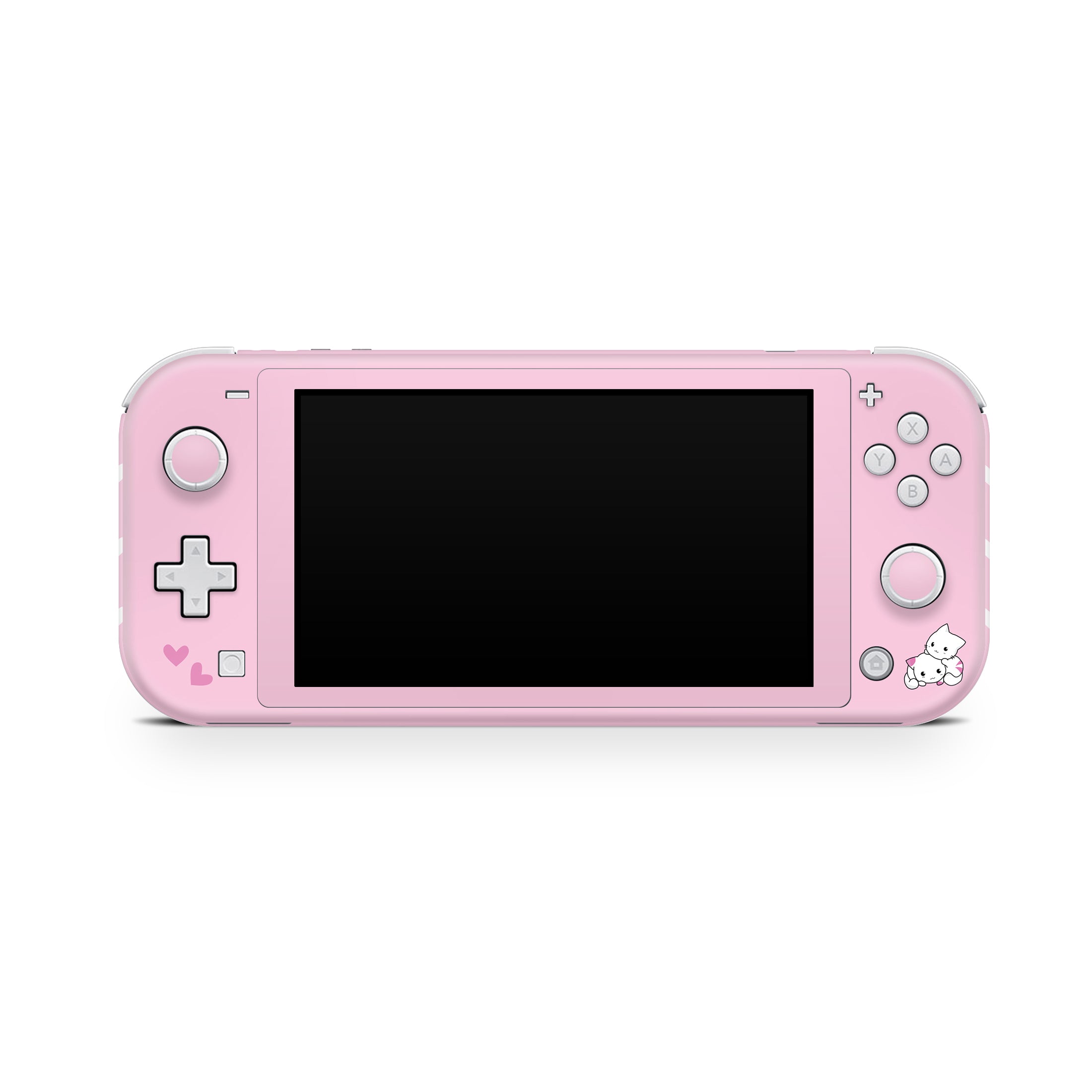 TACKY DESIGN Nintendo Switch Lite Skin Wrap | Pink Cat 3M Vinyl Full Cover - Tackydesign