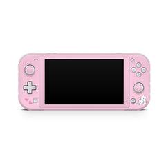 TACKY DESIGN Nintendo Switch Lite Skin Wrap | Pink Cat 3M Vinyl Full Cover - Tackydesign