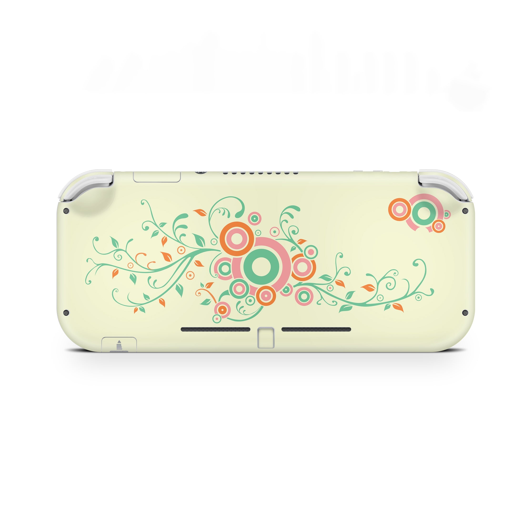 TACKY DESIGN Nintendo Switch Lite Skin Wrap | Pink Flowers 3M Vinyl Full Cover - Tackydesign