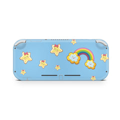 TACKY DESIGN Nintendo Switch Lite Skin Wrap | Rainbow Pastel 3M Vinyl Full Cover - Tackydesign