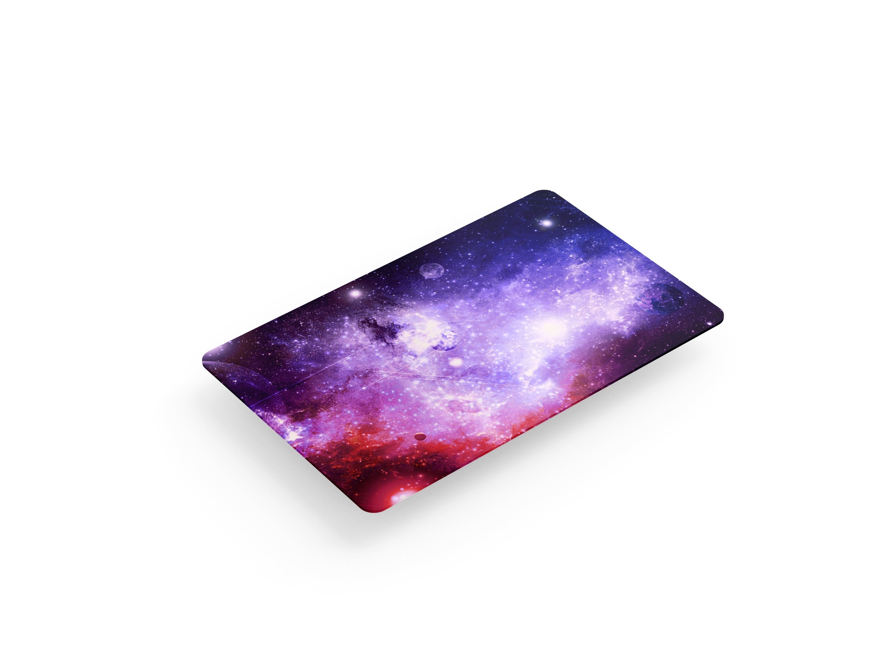 4PCS Credit Card Skin galaxy, Includes 4 variations for Debit Card Stickers 3M Vinyl Waterproof, Bubble - Free Installation, - Tackydesign