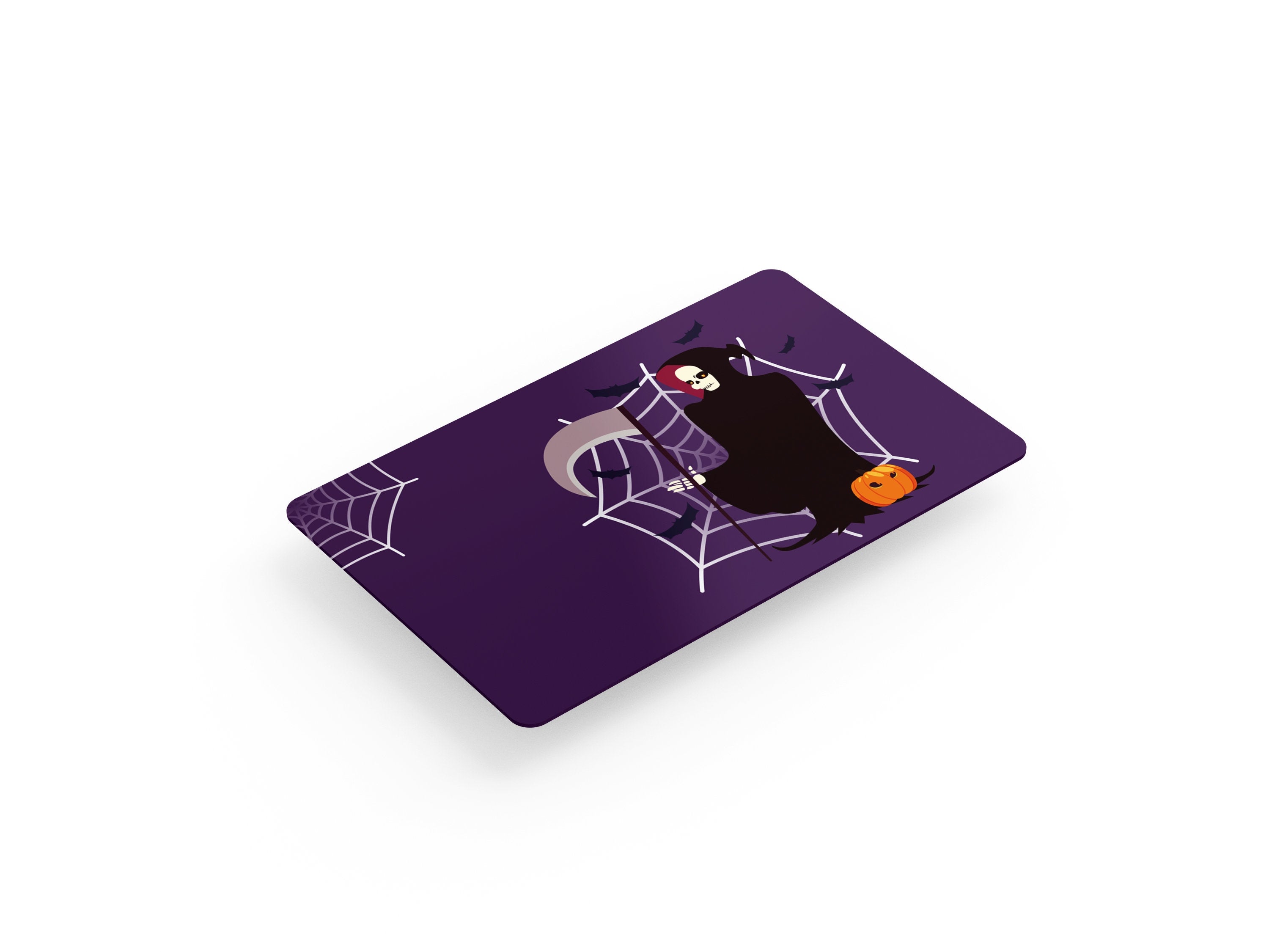 4PCS Credit Card Skin Halloween, Includes 4 variations for Debit Card Stickers 3M Vinyl Waterproof, Bubble - Free Installation, - Tackydesign