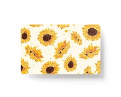 4PCS Credit Card Skin Sunflowers, Includes 4 variations for Debit Card Stickers Kawaii 3M Vinyl Waterproof, Bubble - Free Installation, - Tackydesign