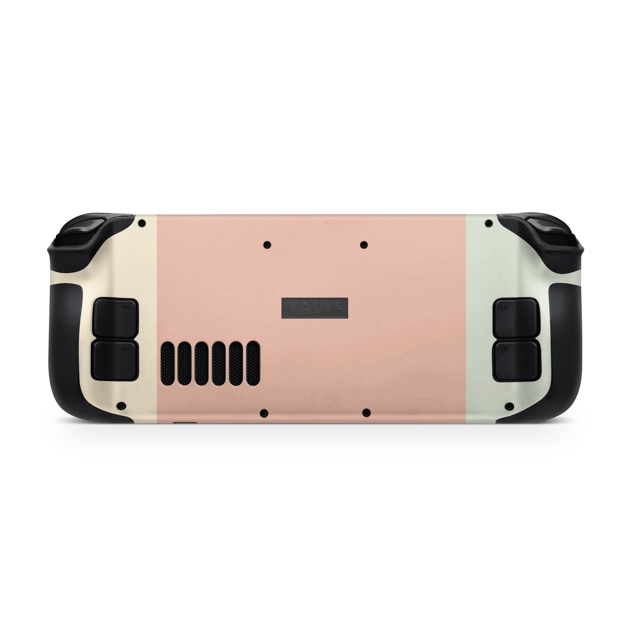 Classic Solid Color Steam Deck skin, Orange Color Blocking Steam Deck Decal Kawaii Full Wrap cover Vinyl 3m Sticker - Tackydesign