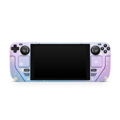 Cute Clouds Steam Deck skin, Pastel Starry Kawaii Blue Sky Color Steam Deck Decal Full Wrap cover Vinyl 3m Sticker - Tackydesign