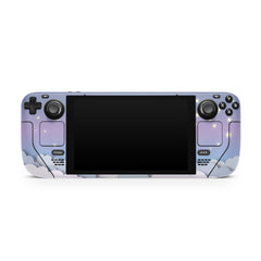 Cute Clouds Steam Deck skin, Pastel Starry Kawaii Purple Sky Color Steam Deck Decal Full Wrap cover Vinyl 3m Sticker - Tackydesign