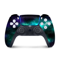 galaxy Ps5 skin, Playstation 5 controller skin MILKY WAY, Vinyl 3m stickers Full wrap cover - Tackydesign