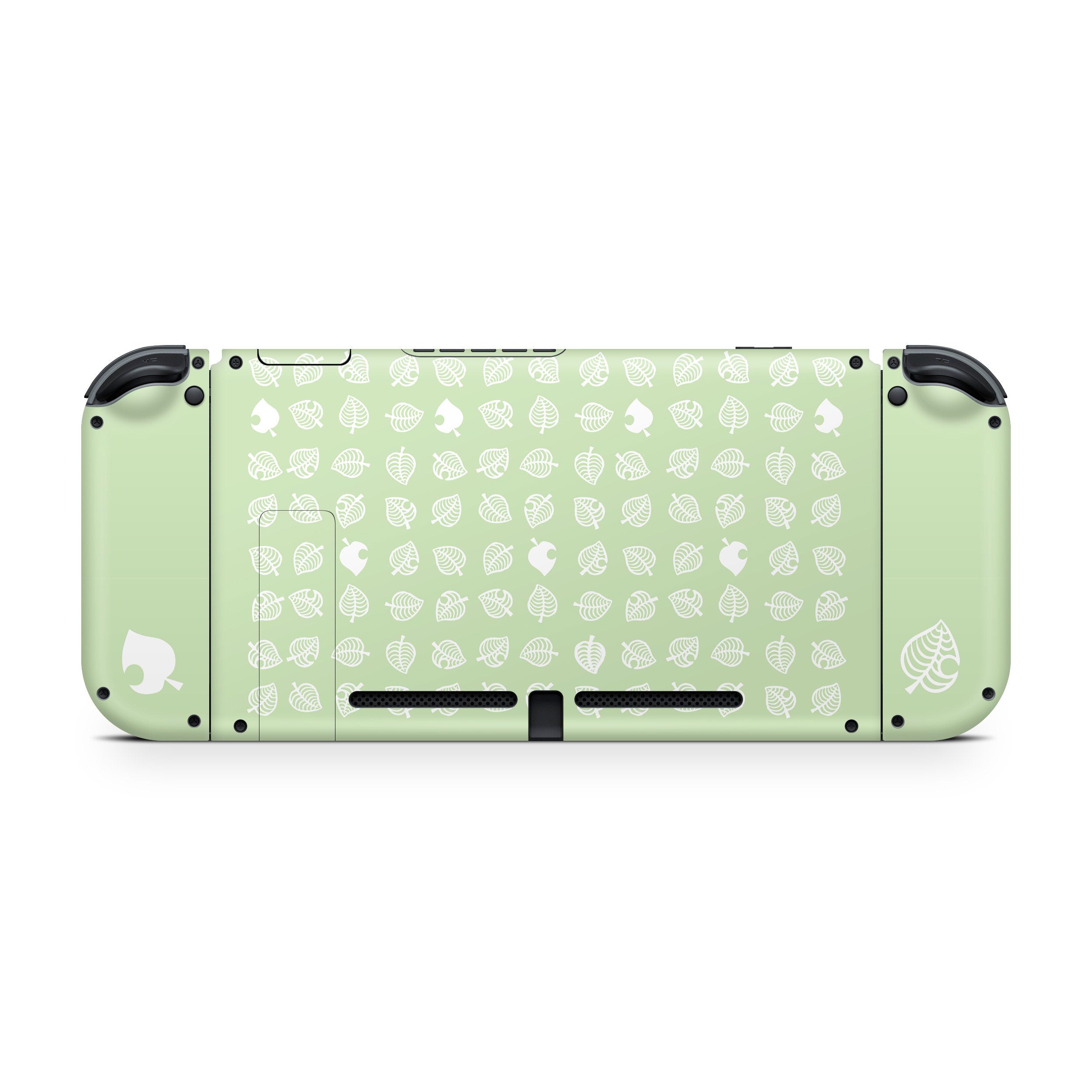 nintendo switches skin, leaf Switch skin, green leaves skin Full wrap 3m