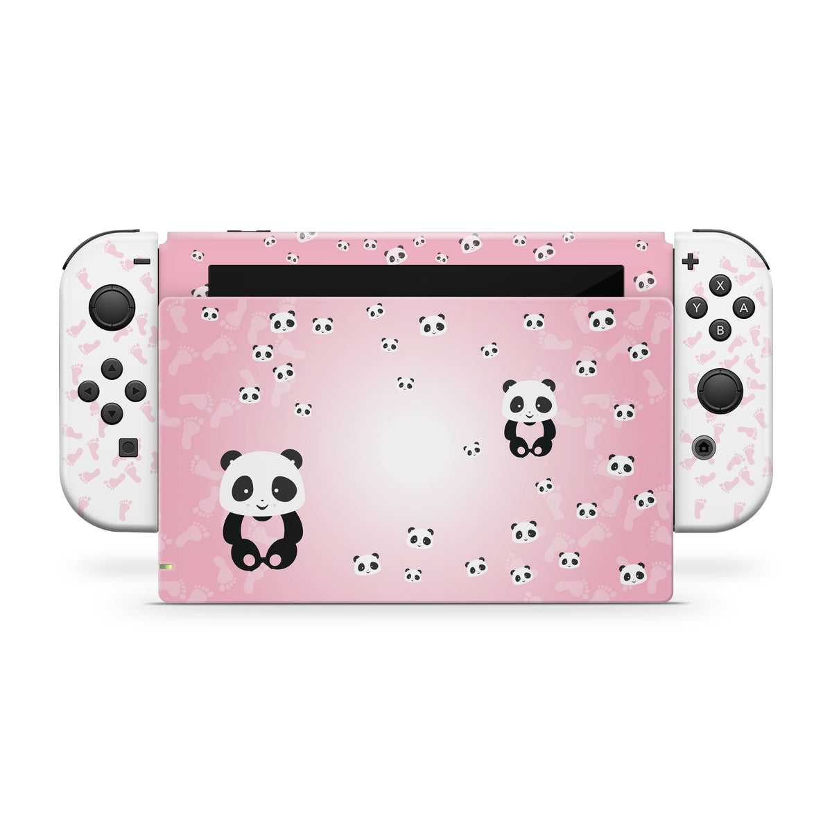 nintendo switches skin, Pink Panda switch skin Full wrap 3m