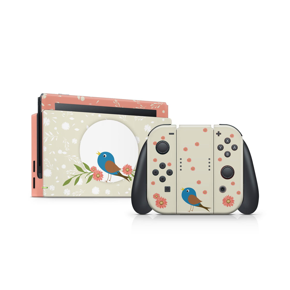 TACKY DESIGN Bird Nintendo Switch Skin Wrap | 3M Vinyl Full Cover