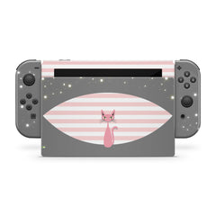 nintendo switches skin, Pink Cat switch skin, Pet switch cover Full wrap 3m