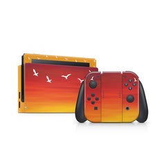 nintendo switches skin, Sunset switch skin, Full wrap 3M