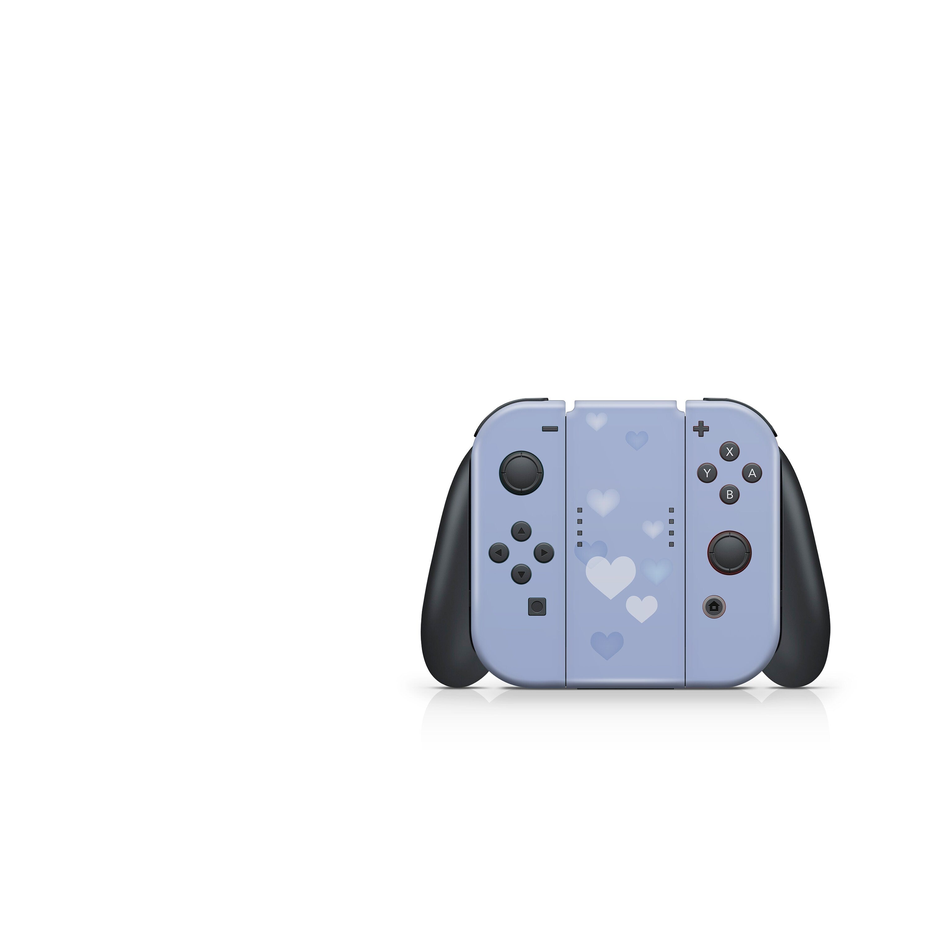 Clearance 70% sale - Blue nintendo switches skin, Hearts switch skin pastel 3m