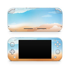 Clearance 70% sale - Clouds Nintendo switch Lite skin, Pastel Starry Sky switch lite skin Full wrap 3m