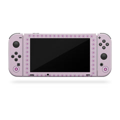 nintendo switches skin flowers, purple pastel switch skin Full wrap 3m