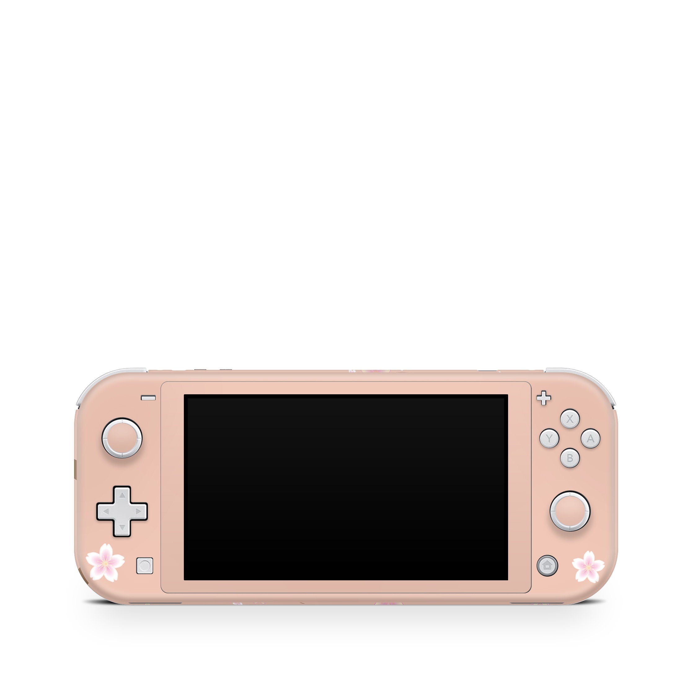 Nintendo switch Lite skin Beige, Flowres sakura switch lite skin Full cover 3m