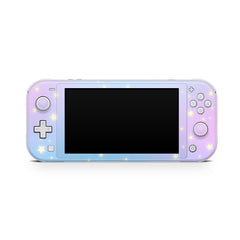 Clouds Nintendo switch Lite skin, Starry blue Lunar Sky switch lite moon 3m