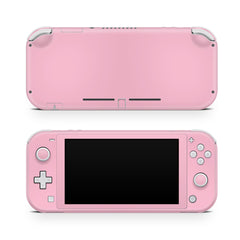 Nintendo switch lite skin Solid color, Pastel pinks, Baby pink, Turquoise, Navy blue, and more