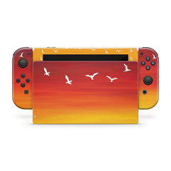 nintendo switches skin, Sunset switch skin, Full wrap 3M