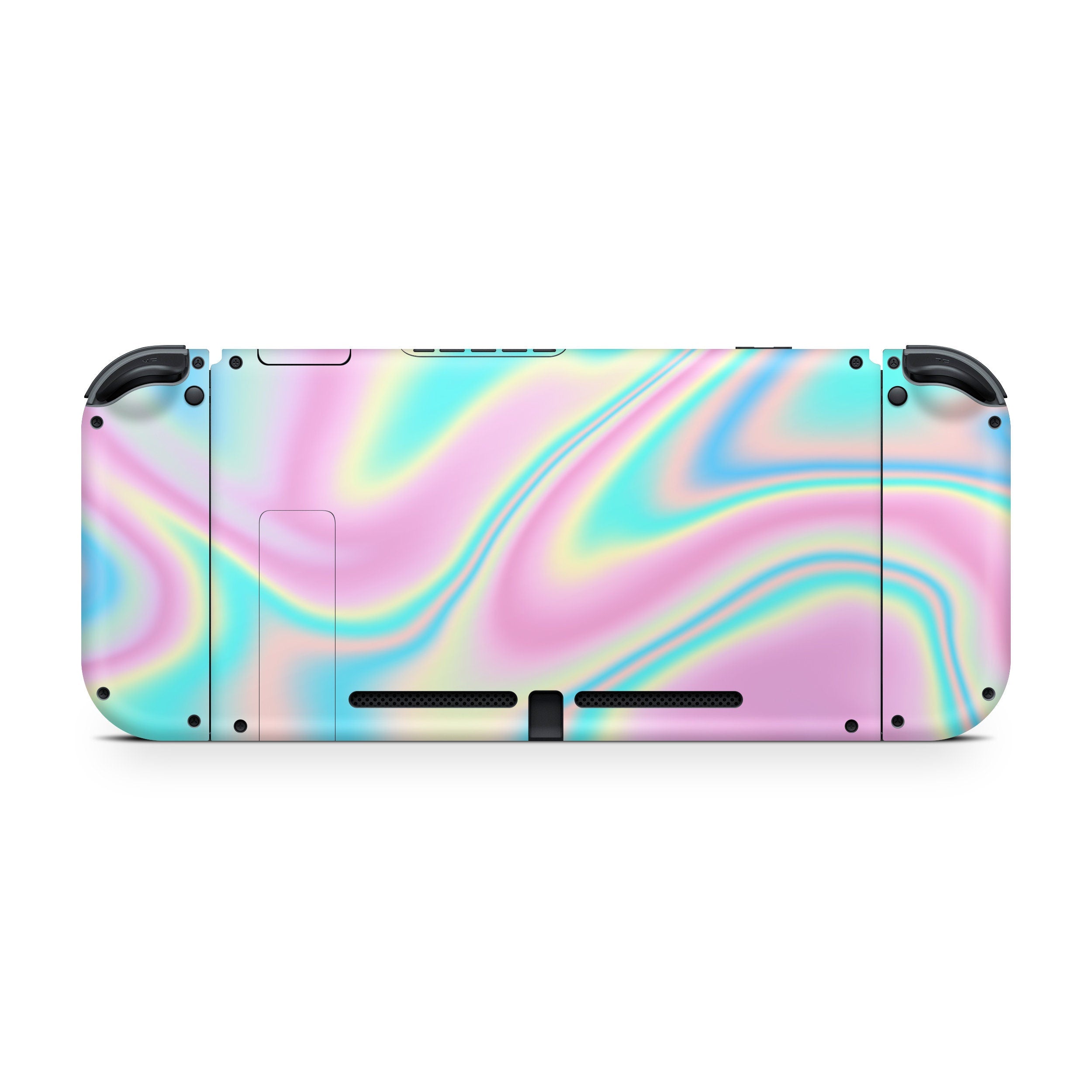 nintendo switches skin, Opal Iridescent Swirl Pattern, Full wrap 3m