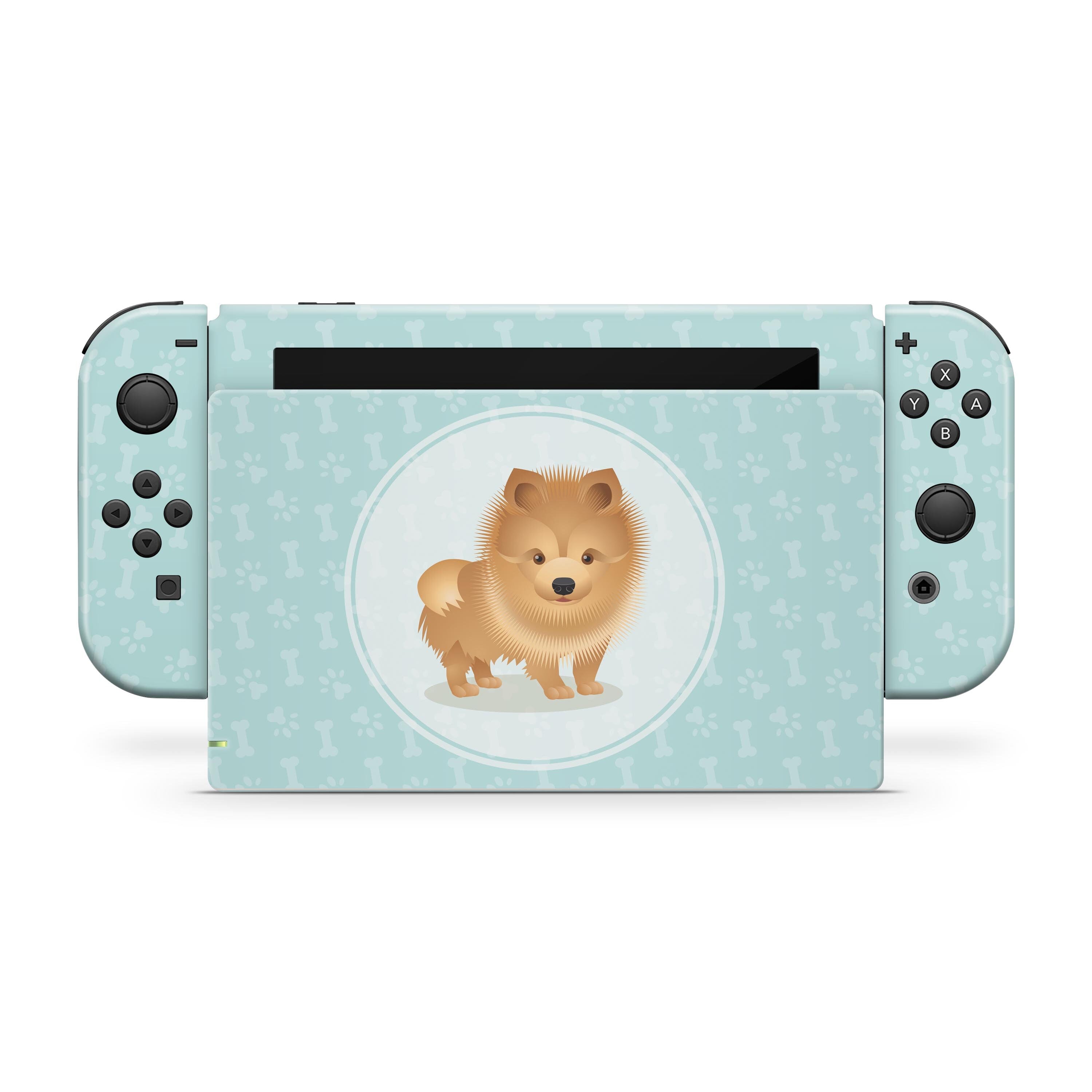 nintendo switches skin, Cute puppy dog switch skin, Pet skin Full wrap 3m