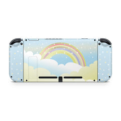 nintendo switches skin, Baby unicorn switch skin, Rainbow switch skin Full wrap 3m