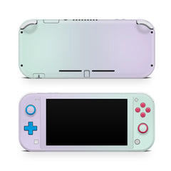 Nintendo switch lite skin Duo color, Pastel pink, Baby pink, Turquoise, Navy blue, and more