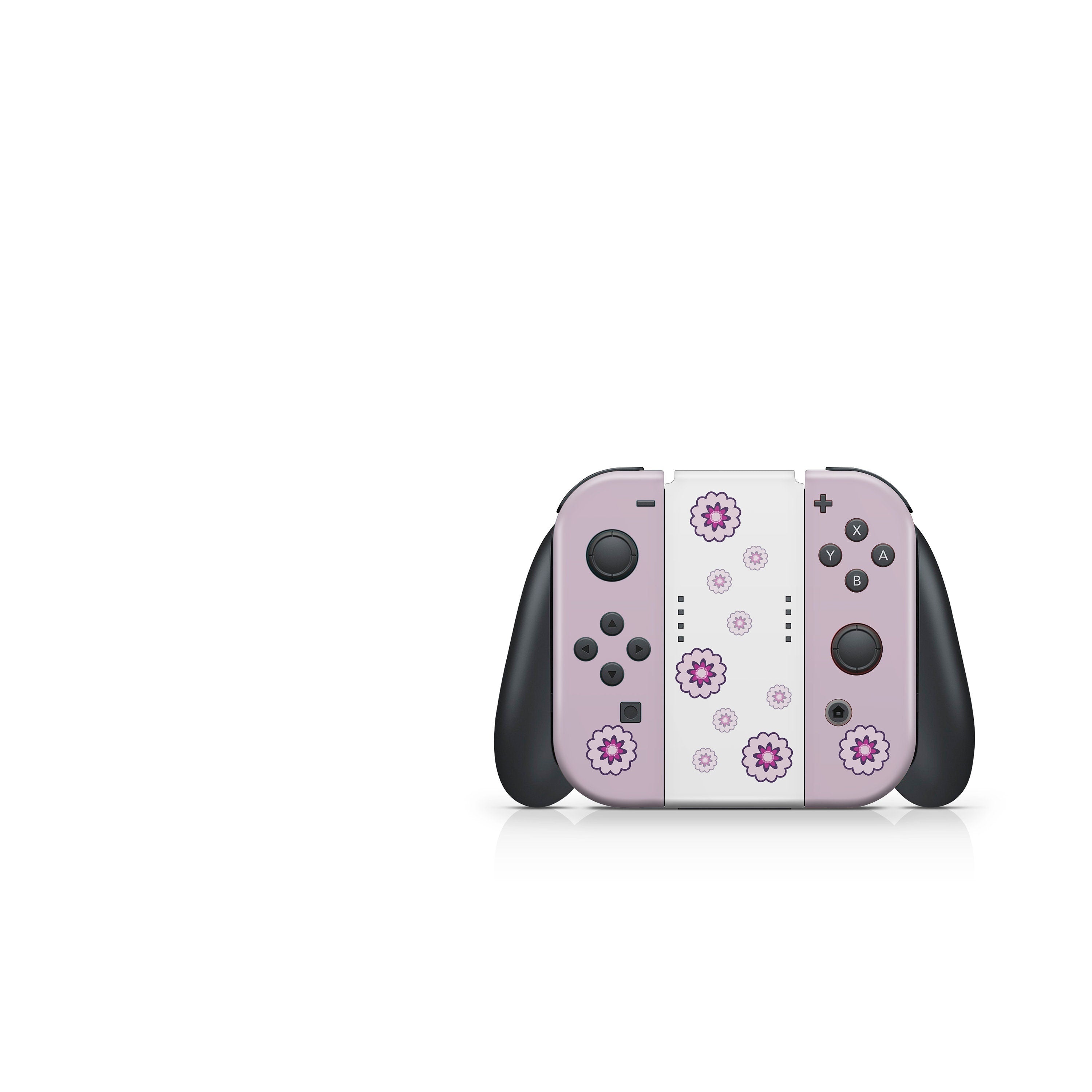 nintendo switches skin flowers, purple pastel switch skin Full wrap 3m