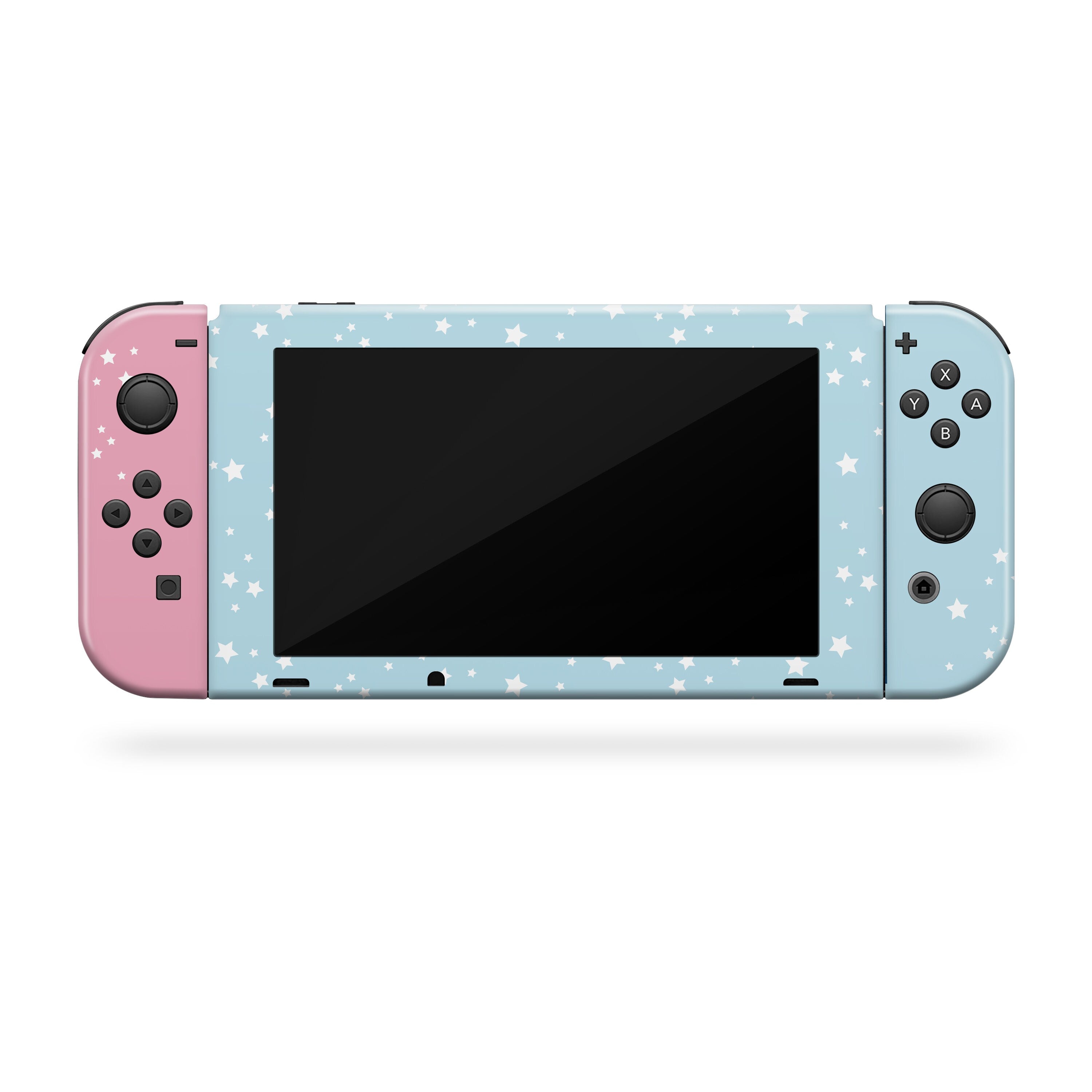 nintendo switches skin, Pastel Clouds Starry Sky switch skin Full wrap 3m