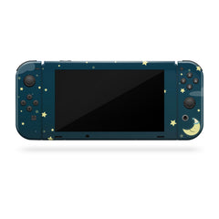 Clouds nintendo switches skin, Dark Blue Sky switch skin moon Full wrap 3m