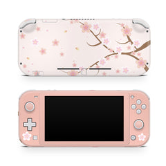 Nintendo switch Lite skin, Beige Flowers sakura switches lite skin Full cover 3m