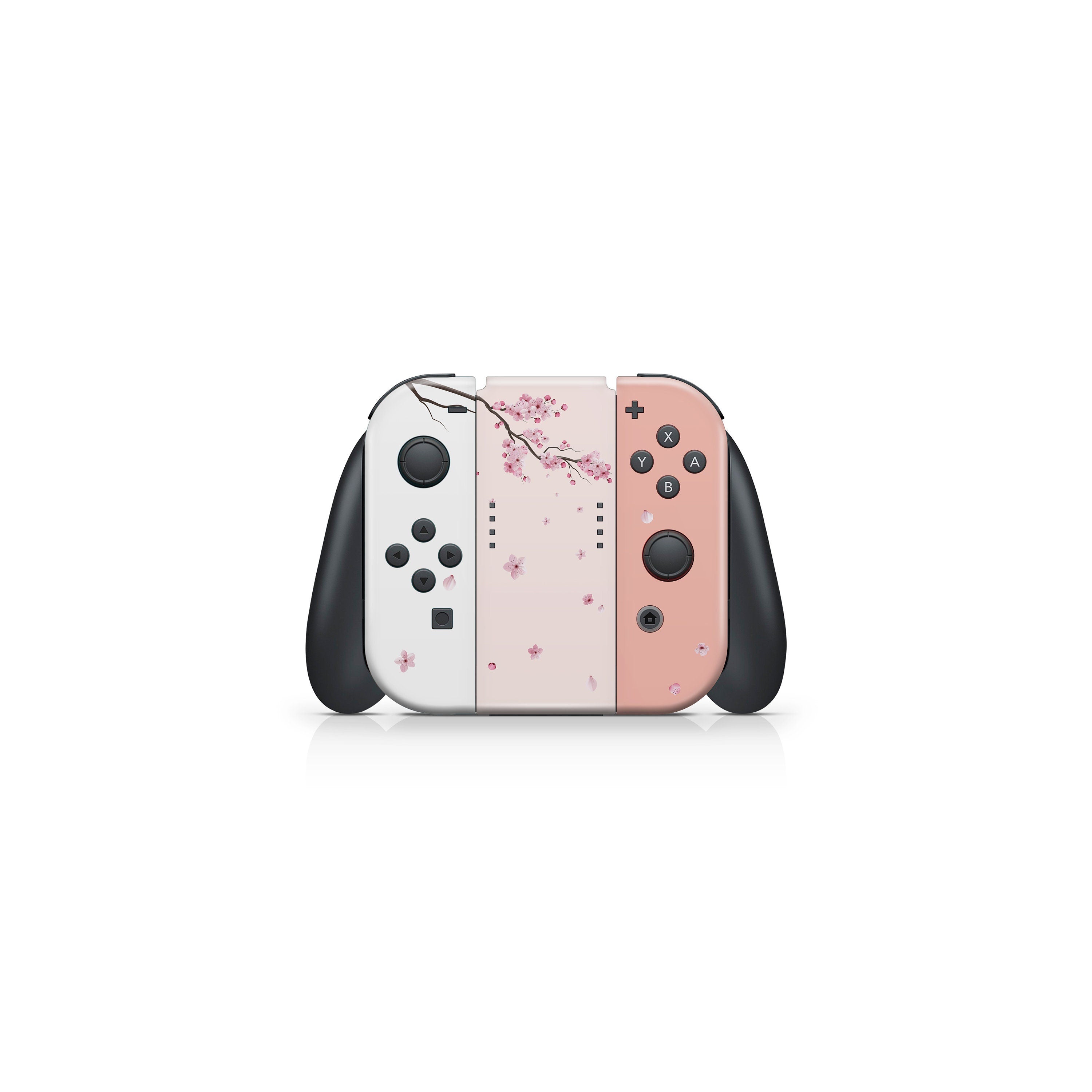 nintendo switches skin Flowers sakura, Beige switch skin Full cover 3m