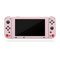 Nintendo switches skin Cute strawberry, Pink switch skin Full cover 3m