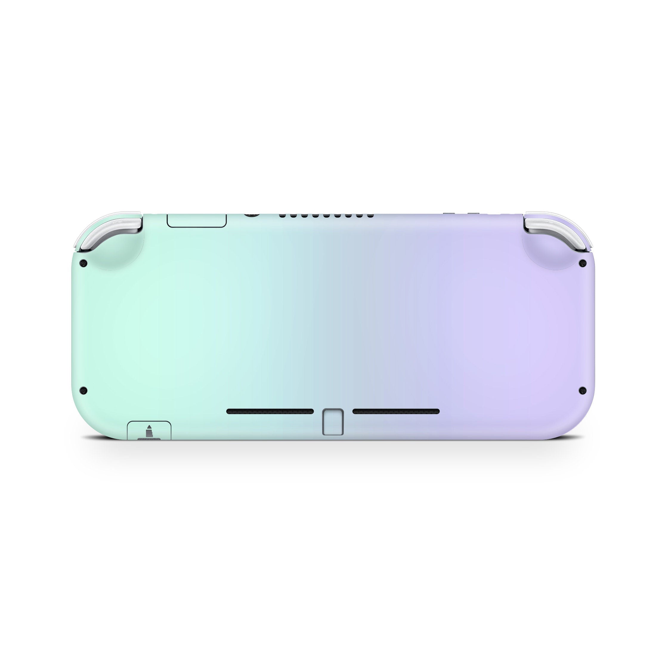 Nintendo switch lite skin Iridescent pastel , Duo color Green and purple full wrap 3m