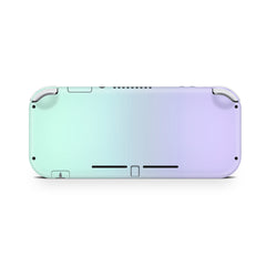 Nintendo switch lite skin Iridescent pastel , Duo color Green and purple full wrap 3m